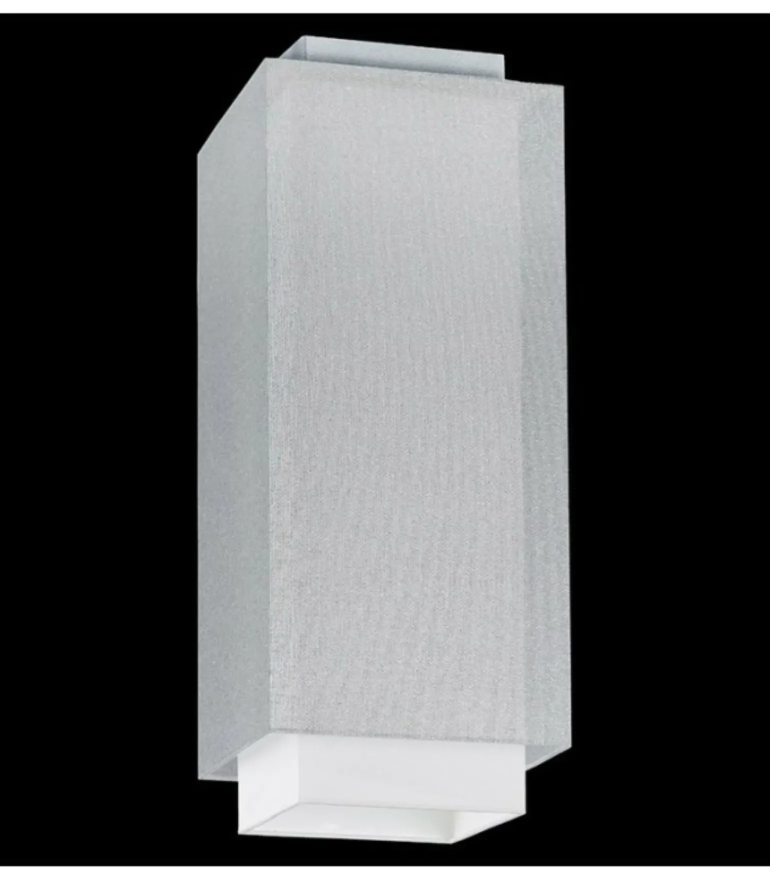 Sklep Kaja Plafon z długim, wąskim, srebrnym abażurem 67355 LASTRA | Kaja