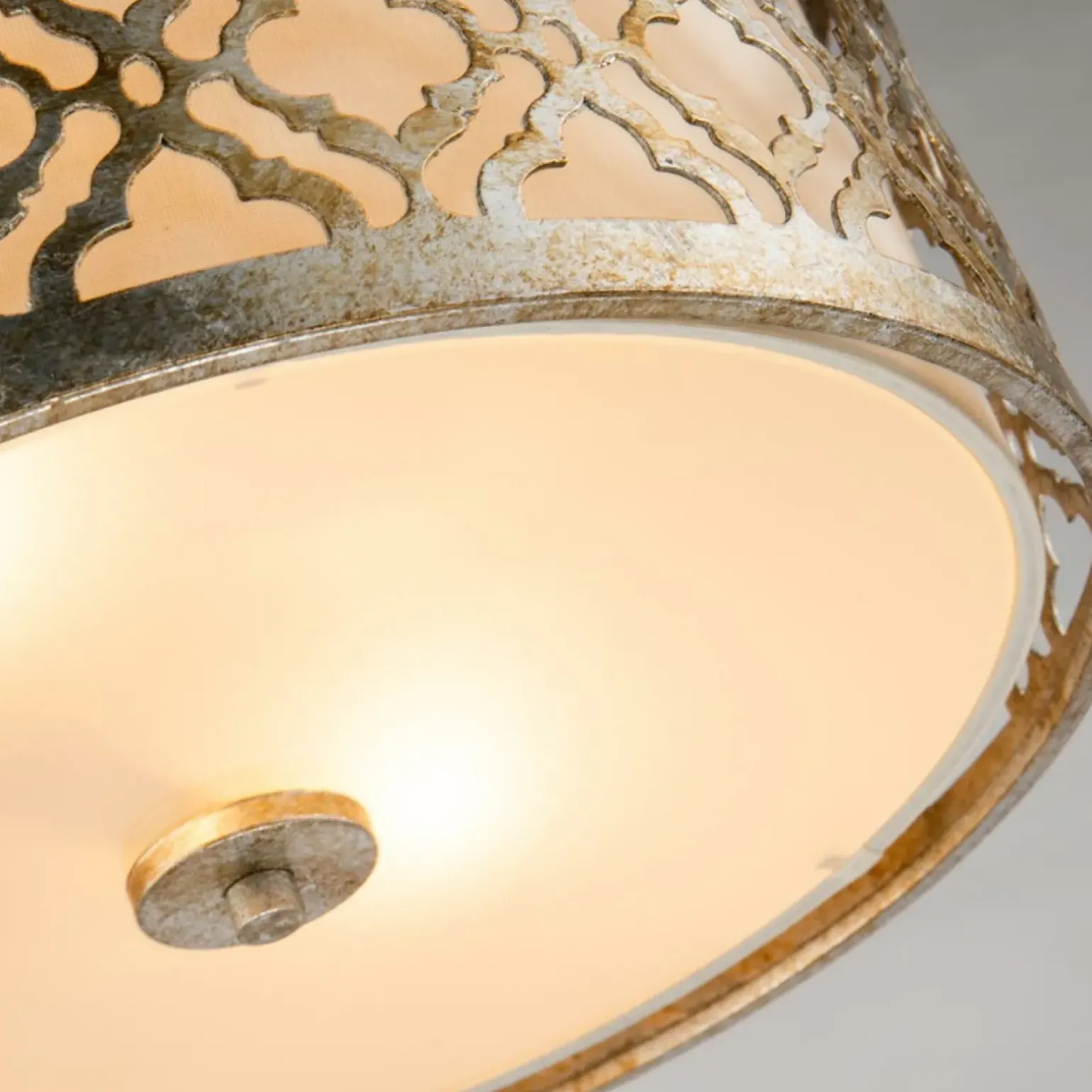 Sklep Kaja Plafon z elementami postarzanego złota GN-ARABELLA-F z serii ARABELLA