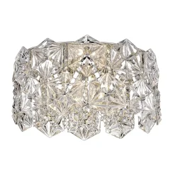 Sklep Kaja Plafon z kryształowym kloszem, do salonu C0534-05C-F4AC DAVI | Kaja