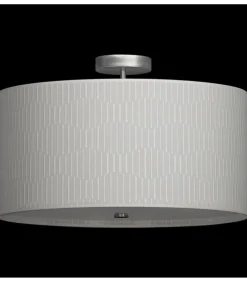 Sklep Kaja Plafon z okrągłym abażurem ⌀50cm do sypialni 67834 ONDE | Kaja