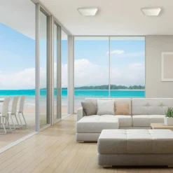 Sklep Kaja Plafon z wbudowanym LED-em o neutralnej barwie ML6067 z serii GREG | Kaja Oświet