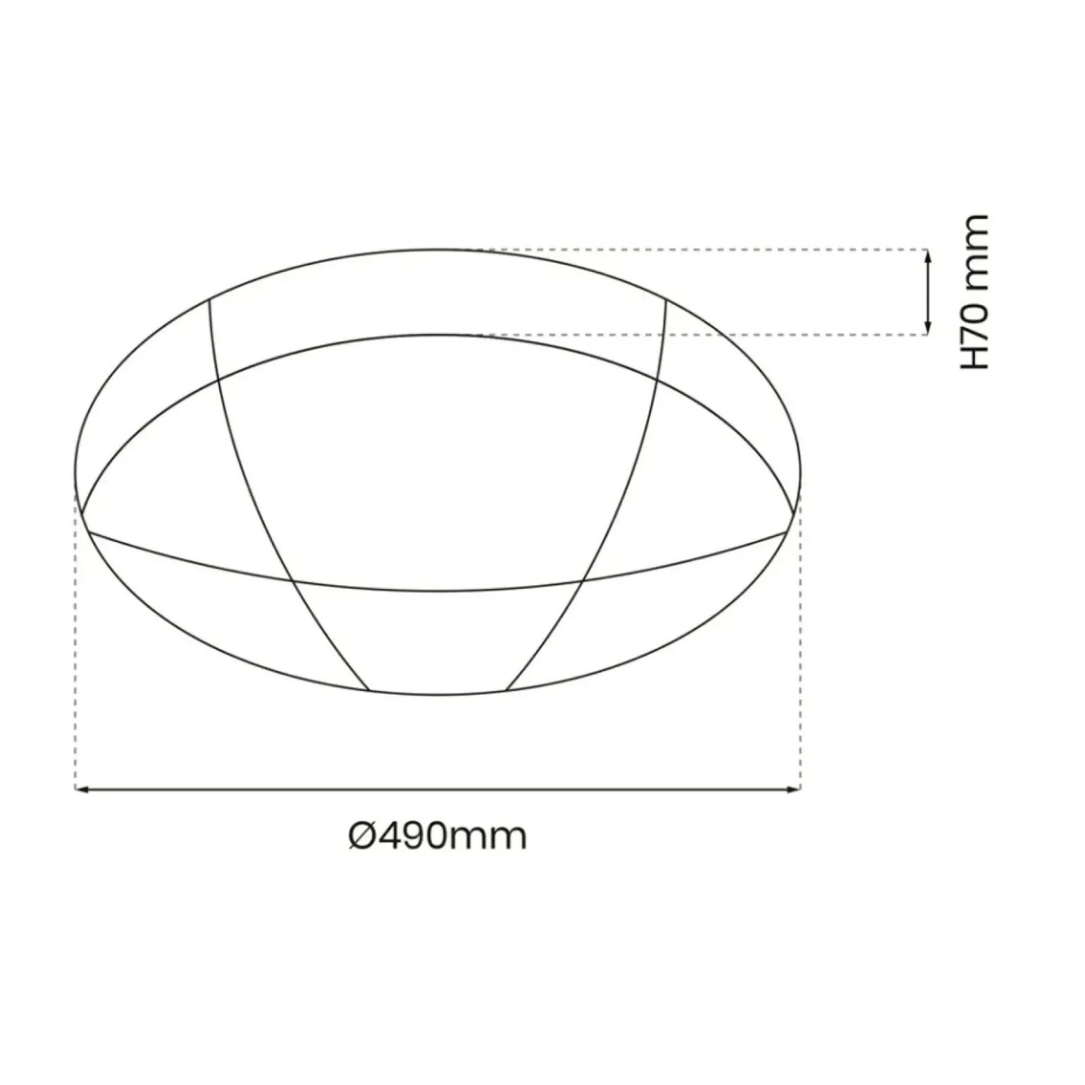 Sklep Kaja Plafon ze zintegrowanym LED-em, do sypialni ML6174 z serii BOB | Kaja Oświetleni