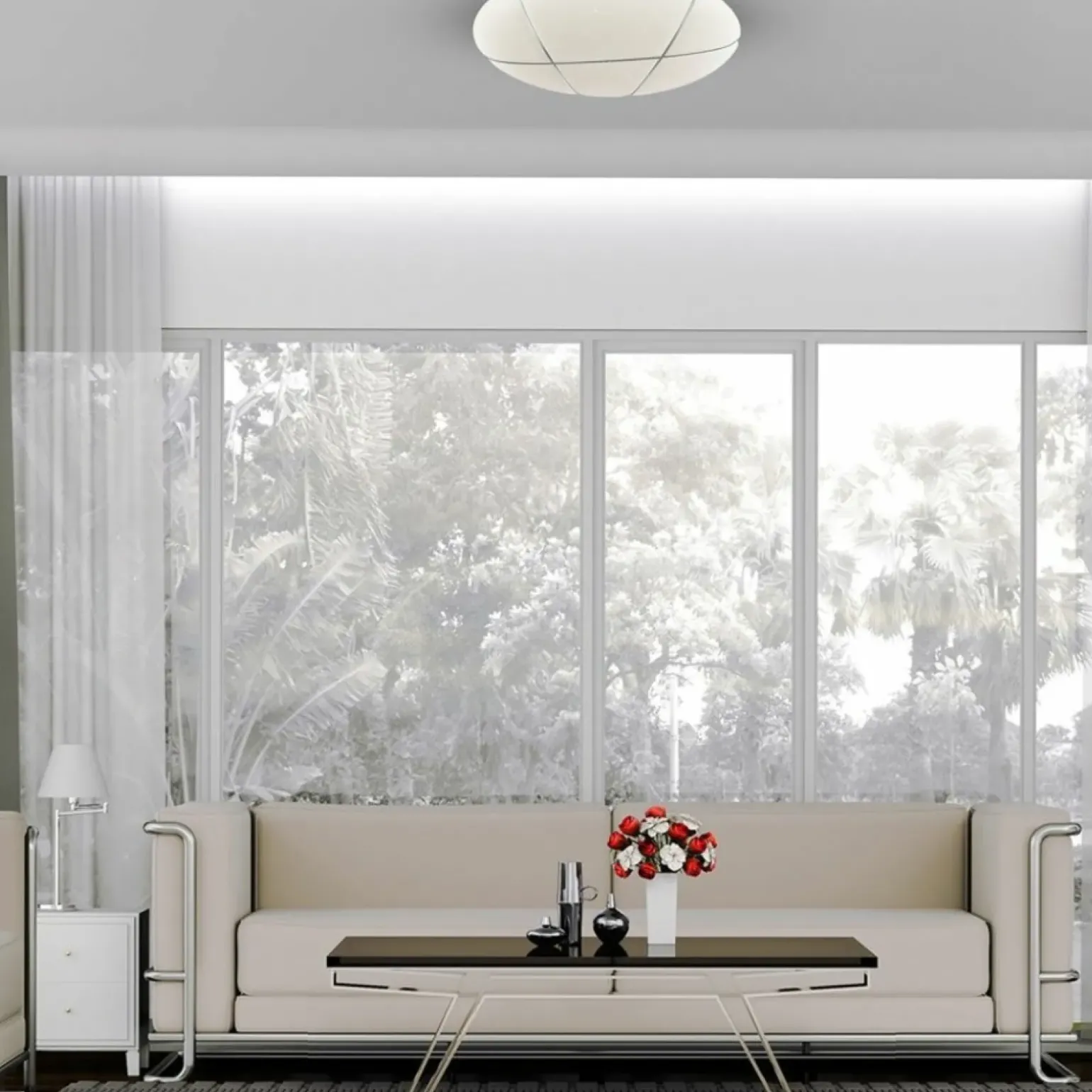 Sklep Kaja Plafon ze zintegrowanym LED-em, do sypialni ML6174 z serii BOB | Kaja Oświetleni