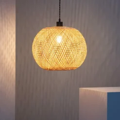 Cheap Pleciona lampa do pokoju dziecięcego ABR-NLW28-BH-E27 BOHO | Kaja Żyrandole Nowoczesne