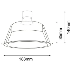 Sklep Kaja Podtynkowe oczko na żarówkę GU10/ES111 ANT 3327 KAMI | Kaja