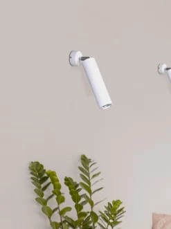 Sklep Kaja Podłużna tuba nowoczesny kinkiet K-4413 MILE WHITE | Kaja Oświetlenie