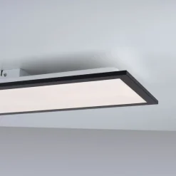 Sklep Kaja Podłużny plafon LED o ciepłej barwie światła 14741-18 z serii FLAT