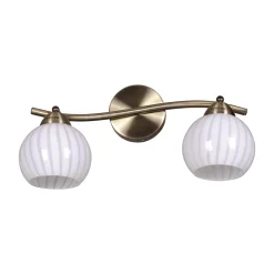 Sklep Kaja Podwójna, dekoracyjna lampa ścienna K-C9530/2 ATRIA | Kaja Oświetlenie