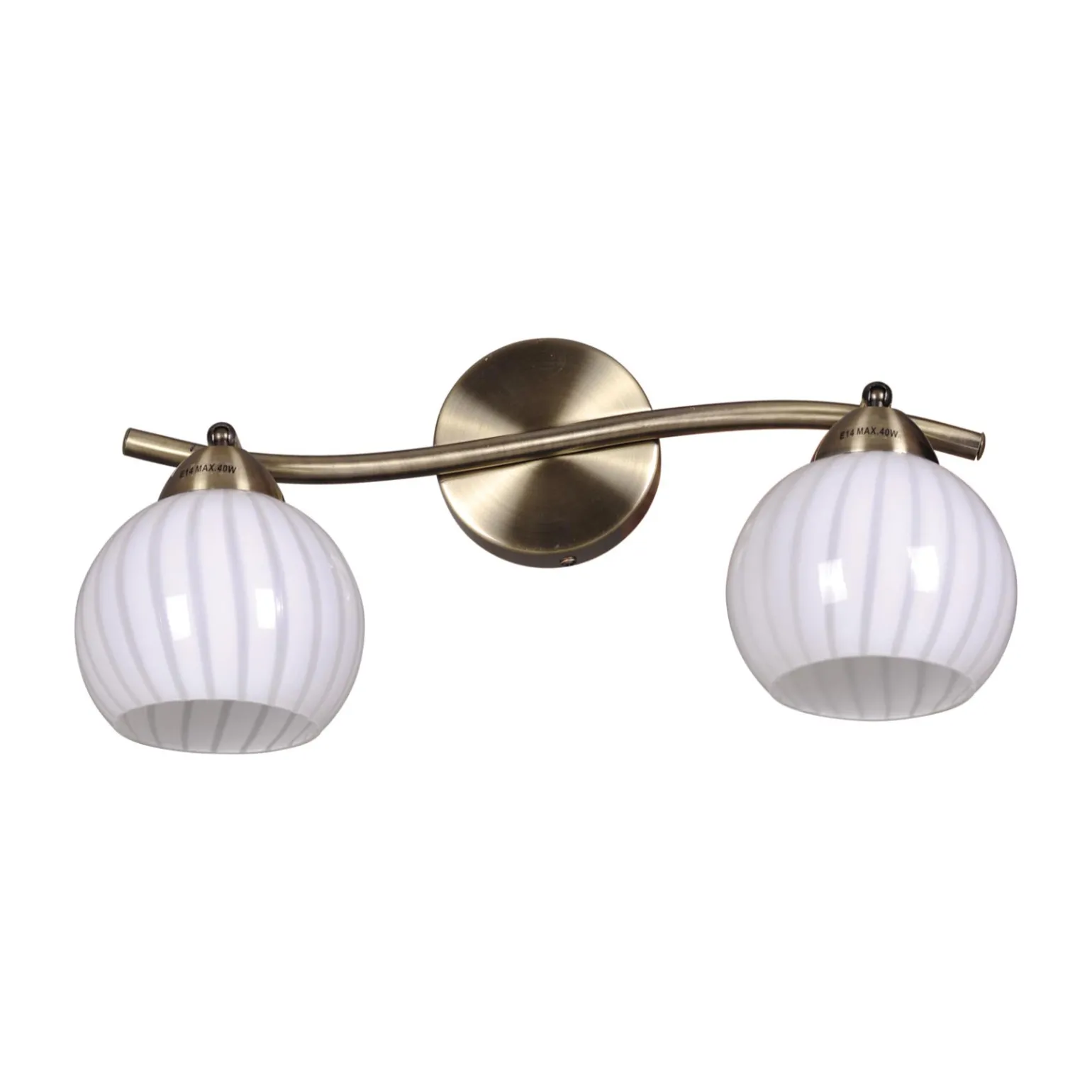 Sklep Kaja Podwójna, dekoracyjna lampa ścienna K-C9530/2 ATRIA | Kaja Oświetlenie