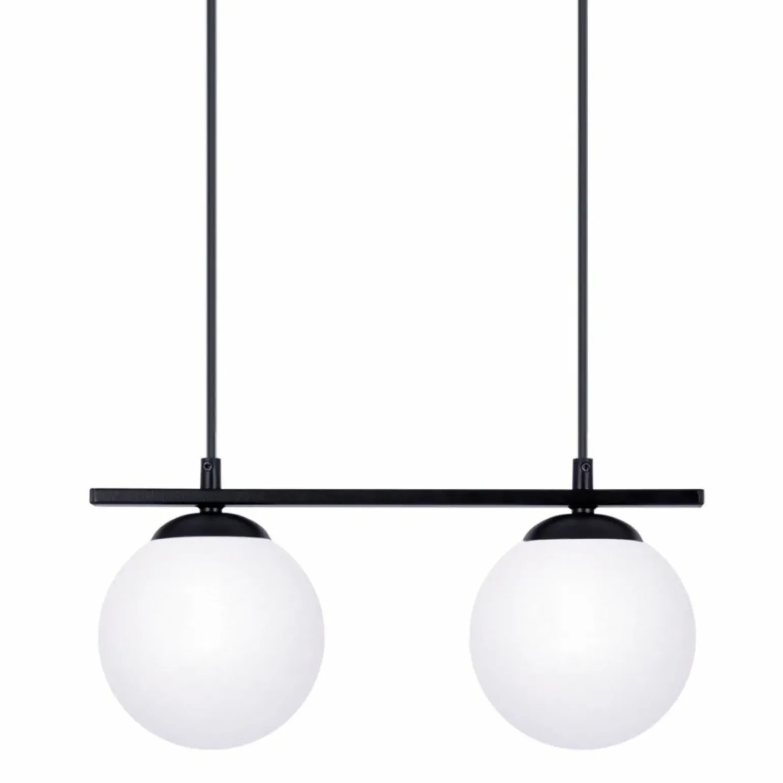 Outlet Podwójna, kulista lampa wisząca do jadalni ZM 1208 GLOBE | Kaja Żyrandole Nowoczesne