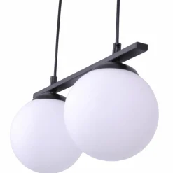 Outlet Podwójna, kulista lampa wisząca do jadalni ZM 1208 GLOBE | Kaja Żyrandole Nowoczesne