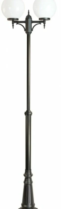 Sklep Kaja Podwójna lampa ogrodowa, latarnia OGMWN 2 300 z serii KULE CLASSIC | Kaja Oświet