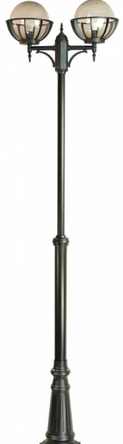 Sklep Kaja Podwójna lampa stojąca, klosze w koszyczkach OGMWN 2 KPO 250