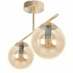 Best Sale Podwójna lampa sufitowa w kolorze złota K-5411 z serii GRAND Żyrandole Nowoczesne