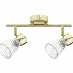 Best Sale Podwójna lampa sufitowa, złoty reflektor ML9975 BEST | Kaja Żyrandole Nowoczesne