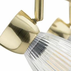 Best Sale Podwójna lampa sufitowa, złoty reflektor ML9975 BEST | Kaja Żyrandole Nowoczesne