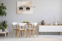 Sklep Kaja Podwójna lampa wisząca, idealna nad stół K-4366 | Kaja Oświetlenie