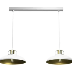 Outlet Podwójna lampa wisząca na listwie, duży gwint MLP7705 z serii FELIX | Kaja Oświe Żyrandole Nowoczesne
