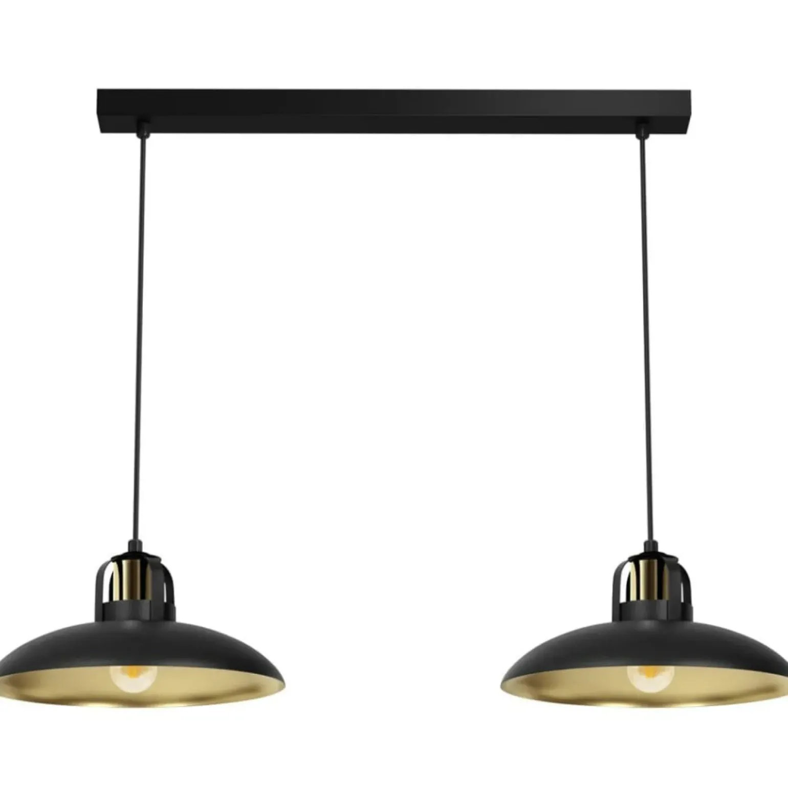 Best Sale Podwójna lampa wisząca na listwie, do kuchni MLP8907 z serii FELIX | Kaja Oświet Żyrandole Nowoczesne