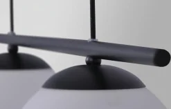 Store Podwójna lampa wisząca, nad wyspę w kuchni K-4965| Kaja Oświetlenie Żyrandole Nowoczesne