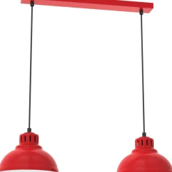 Hot Podwójna lampa wisząca z mi kloszami LX 9226 z serii SVEN Żyrandole Nowoczesne