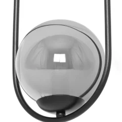 New Podwójna lampa wisząca z grafitowymi kloszami K-5111 z serii DAVOS Żyrandole Nowoczesne