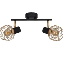 Store Podwójna listwa sufitowa, gustowne reflektory 92-22202 z serii ACROBAT | Kaja Oś Żyrandole Nowoczesne