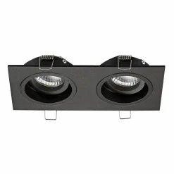 Sklep Kaja Podwójna oprawa podtynkowa, oczka do holu 20068-BK-N z serii CHUCK