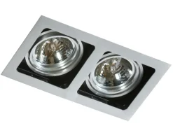 Sklep Kaja Podwójna, podtynkowa oprawa wpustowa do holu AZ0794 SISTO | Kaja