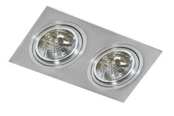 Sklep Kaja Podwójne oczko podtynkowe, oprawa wpustowa QR111 AZ0770 SIRO | Kaja