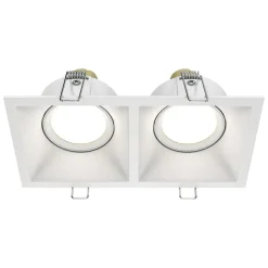 Sklep Kaja Podwójne oczko podtynkowe z gwintami GU10 DL029-2-02W z serii DOT