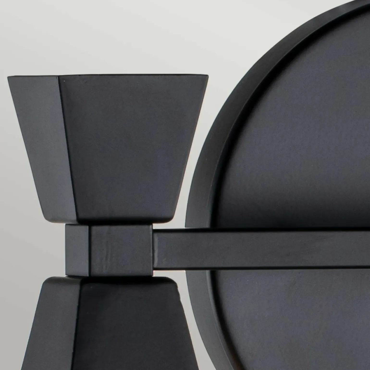 Sklep Kaja Podwójny kinkiet ścienny, czarny BOWTIE-2-MB z serii BOWTIE