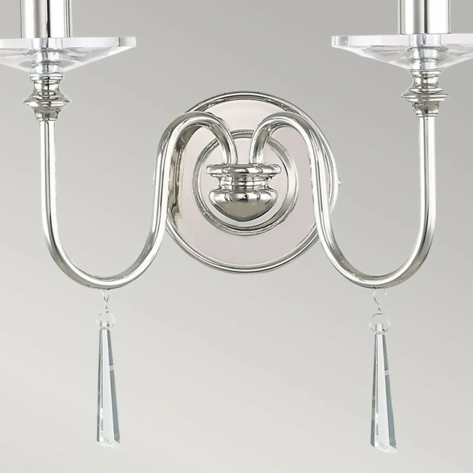 Sklep Kaja Podwójny kinkiet, polerowany FP2-POL-NICKEL z serii FINSBURY PARK