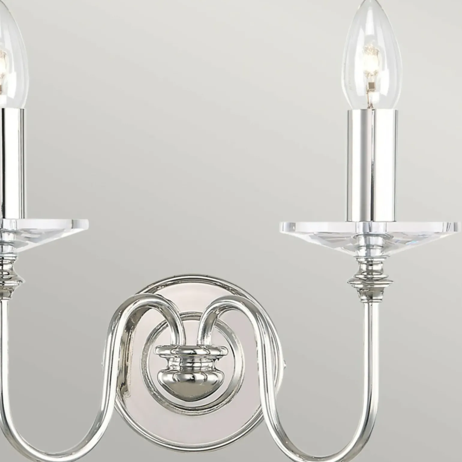 Sklep Kaja Podwójny kinkiet, polerowany FP2-POL-NICKEL z serii FINSBURY PARK