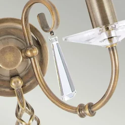 Sklep Kaja Podwójny kinkiet, postarzany mosiądz AG2-AGED-BRASS z serii AEGEAN