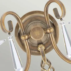 Sklep Kaja Podwójny kinkiet, postarzany mosiądz AG2-AGED-BRASS z serii AEGEAN