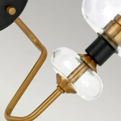 Sklep Kaja Podwójny kinkiet z ozdobnymi kloszami DL-ARMAND2-AB z serii ARMAND