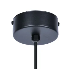 Best Sale Pojedyncza lampa czarna wisząca klosz 14 cm K-4920 | Kaja Oświetlenie Żyrandole Nowoczesne