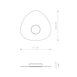 Sklep Kaja Pojedyncza lampa natynkowa, plafon, do korytarza 8303 | Kaja