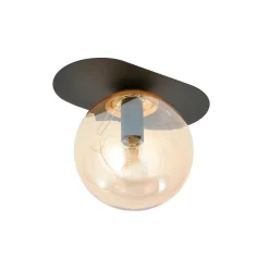 Sklep Kaja Pojedyncza lampa sufitowa z ciepłym kloszem 1120/1 PLAZA | Kaja