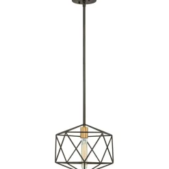 New Pojedyncza lampa wisząca, kolor brązu HK-ASTRID-MP z serii ASTRID Żyrandole Nowoczesne