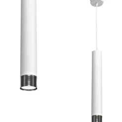 Cheap Pojedyncza lampa wisząca, podłużna tubaMLP6227 z serii DANI | Kaja Oświetlenie Żyrandole Nowoczesne