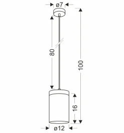 Sale Pojedyncza lampa wisząca, szklana tuba 31-21984 z serii WELS | Kaja Oświetlenie Żyrandole Nowoczesne
