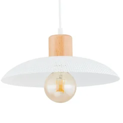 Cheap Pojedyncza lampa wisząca z drewnem 1319/1 KOBE | Kaja Oświetlenie Żyrandole Nowoczesne