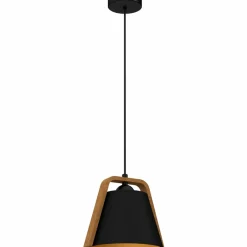 Cheap Pojedyncza lampa wisząca, z drewnianym elementem LX 0644 z serii NORKO Żyrandole Nowoczesne