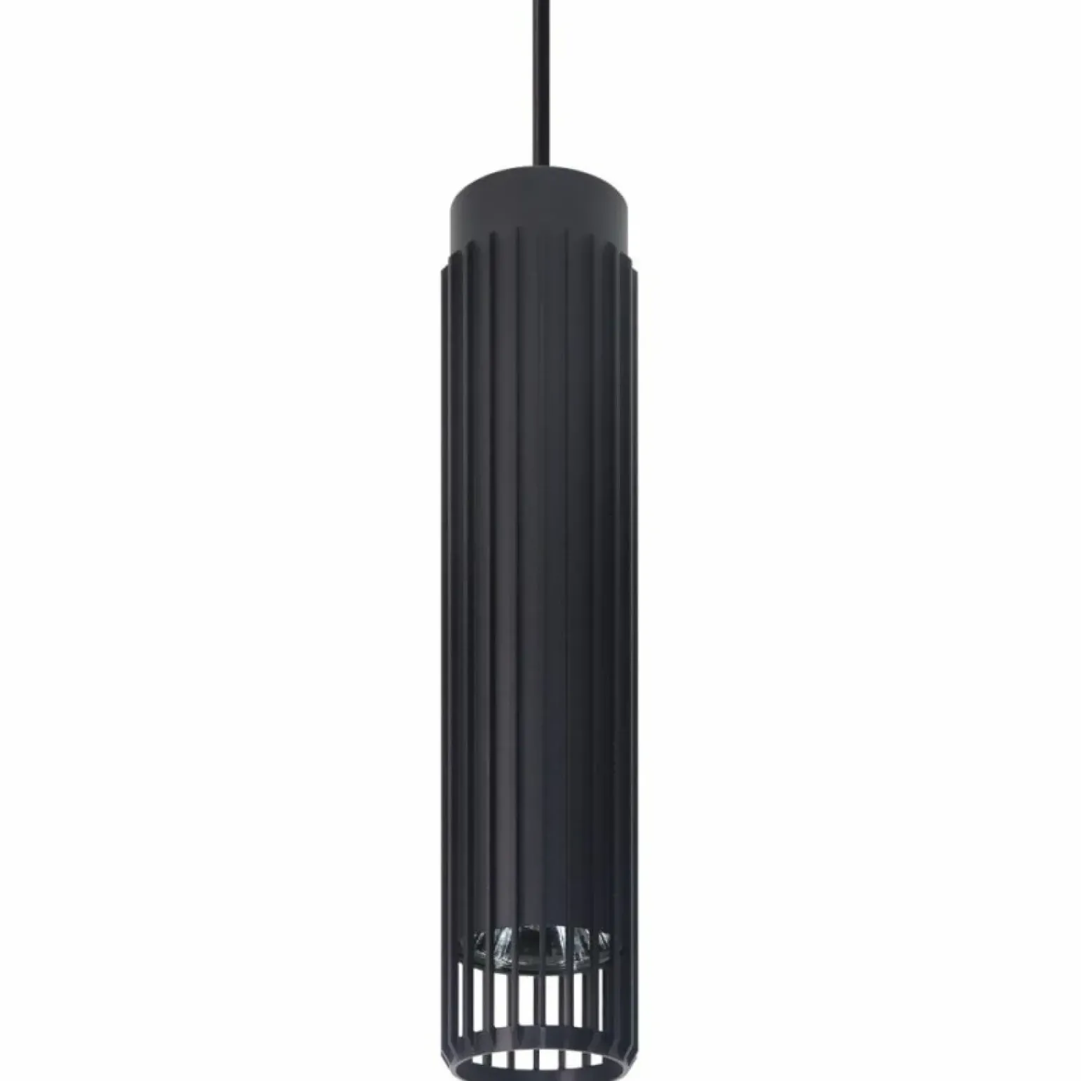 Best Sale Pojedyncza lampa wisząca z ryflowaną tubą ML0298 VERTICAL | Kaja Żyrandole Nowoczesne