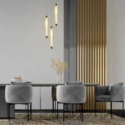 Cheap Pojedyncza lampa wisząca, zwis LED MOD308PL-L9CG3K z serii VERTICALE Żyrandole Nowoczesne