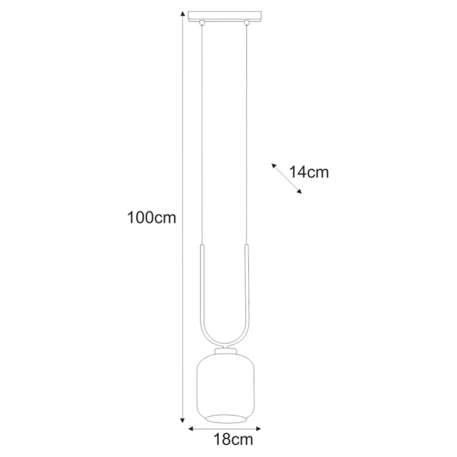 Cheap Pojedyncza, regulowana lampa wisząca, grafitowa K-5585 z serii BONO Żyrandole Nowoczesne