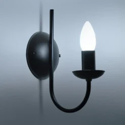 Sklep Kaja Pojedynczy kinkiet ścienny, typu świecznik K-4972 | Kaja Oświetlenie