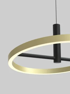 Clearance Pojedynczy zwis z ledową obręczą, nad stół WF 6016-104L BREST | Kaja Żyrandole Nowoczesne